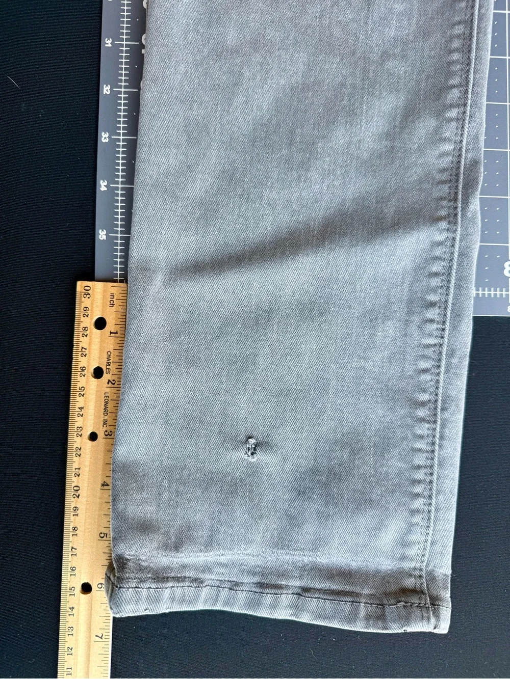 Roark HWY 133 Slim Straight Denim * Gray * Approx 34x32 or XL